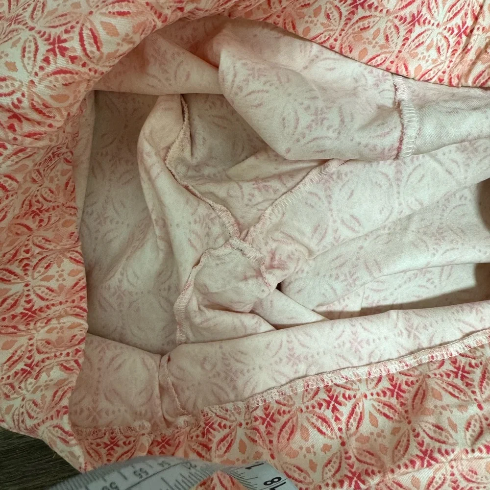 Capris ladies pants Espresso peachy and pinks size 2x HTH 19” - Picture 4 of 11